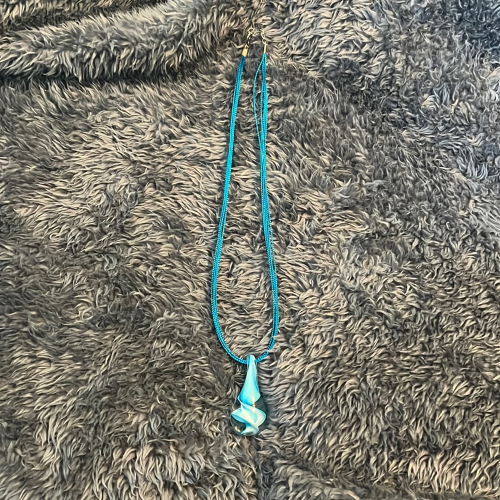 Hand blown Glass Pendant